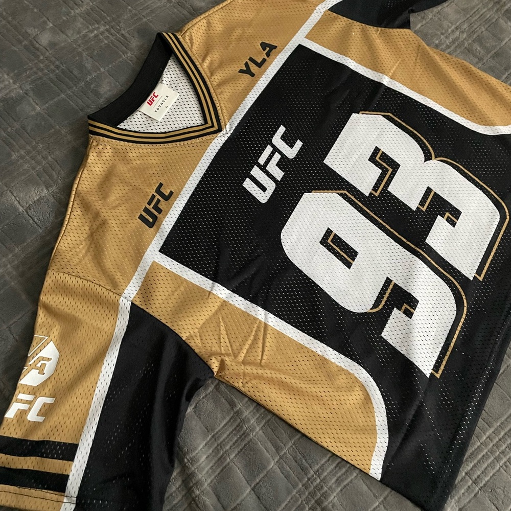 UFC Black and Gold Jersey